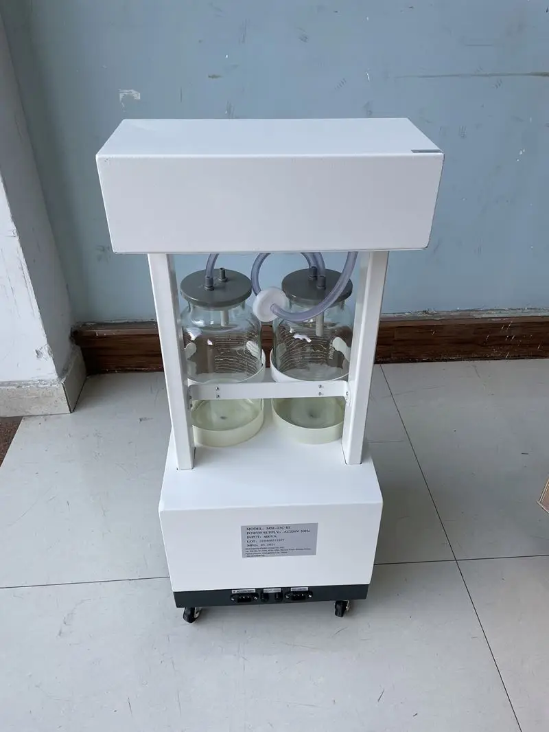 Medical electric suction pump apparatus aspirator suction trolley unit machine vaccum suction