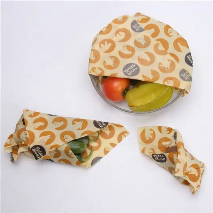 Hot Selling New Arrival Waterproof Beeswax Food Wrap Kitchen Supplies
