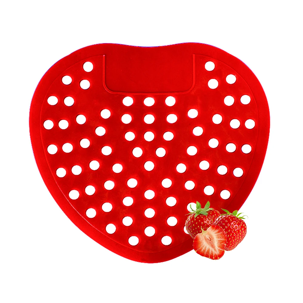 Durable Urinal Screen Scented Mat Anti-Splash Deodorizing Urinal Mat for Toilets and Washrooms