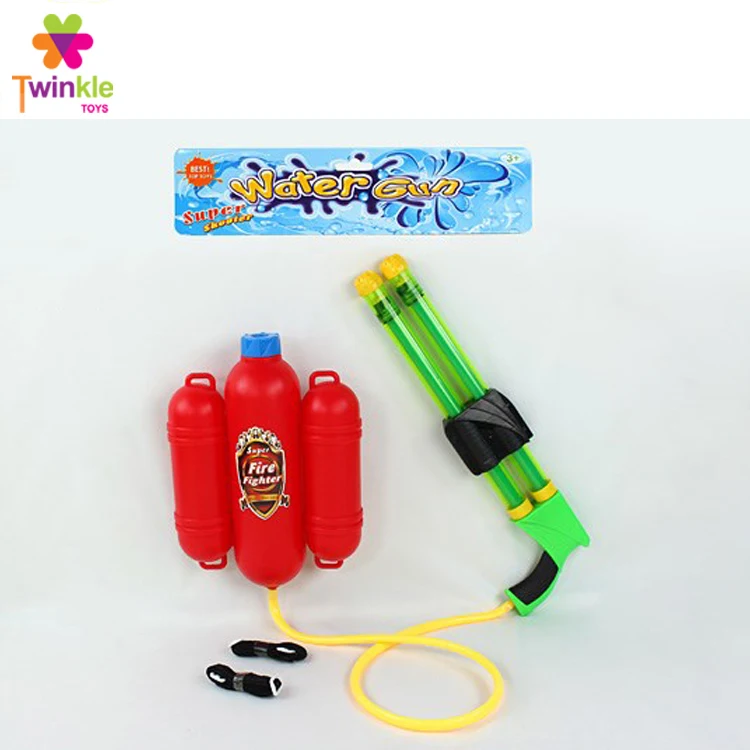 
Twinkle toy hot sell plastic backpack water gun 