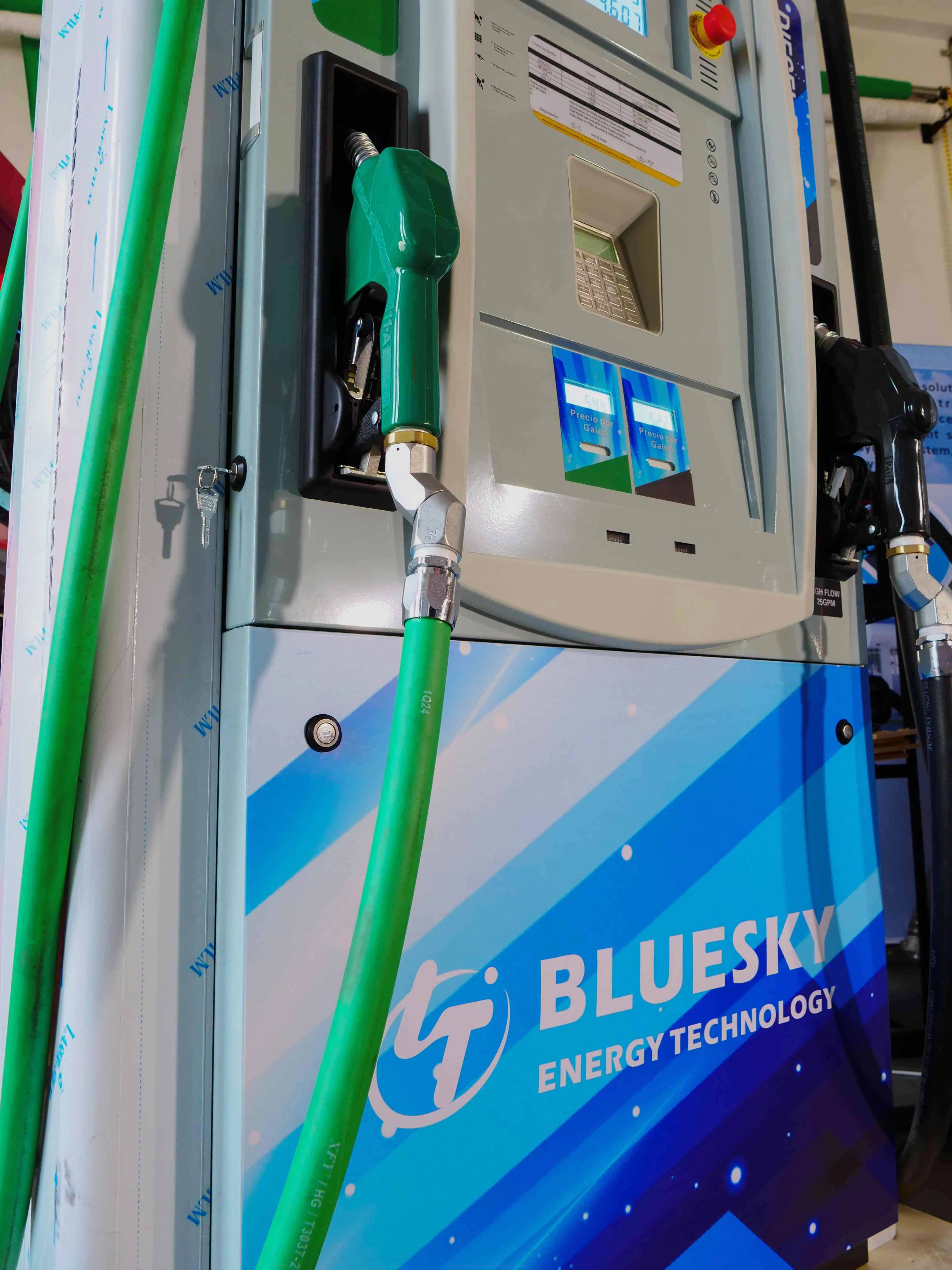 Электрический бензиновый насос Bluesky натуральный автоматический дозатор топлива для АЗС
