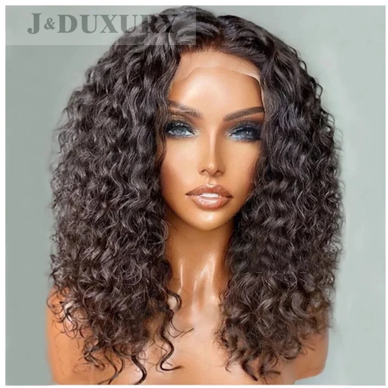 Вода натуральные густые волнистые волосы фронта шнурка человеческих волос парики для чернокожих женщин, предварительно вырезанные шнурка человеческих волос парик Швейцарский Кружевной передний парик