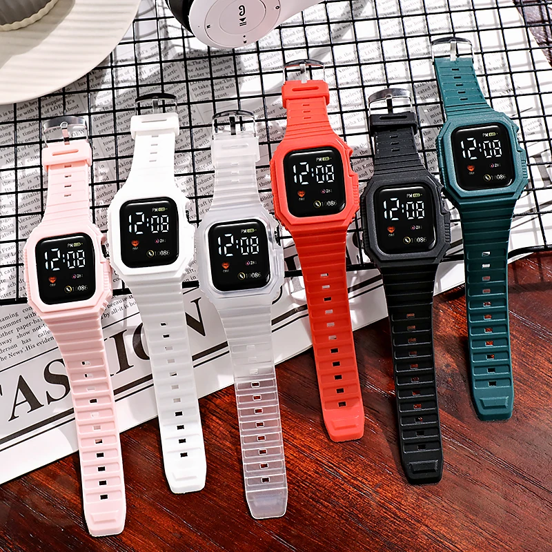 Raymons KD-775 Hot Cheap Smart Kids Watch LED Digital Electronic Sports Chronograph Watch Boy Girl Gift Reloj