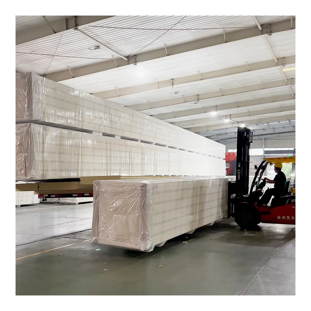 Security 45mm Thickness Fiberglass Composite FRP GRP PMI Sandwich Panel for Warm Keeping