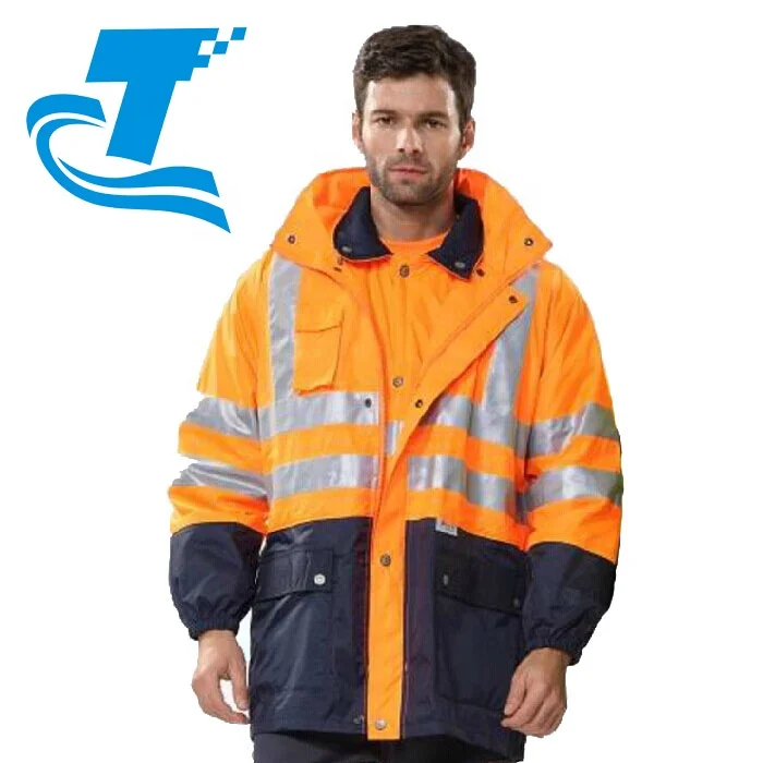 
Winter Men Reflective Safety Jacket 