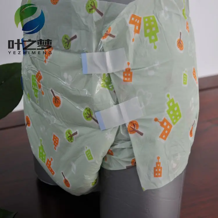 
Natural Soft Care Breathable Bottom Film Degradable Adult Diaper From China 