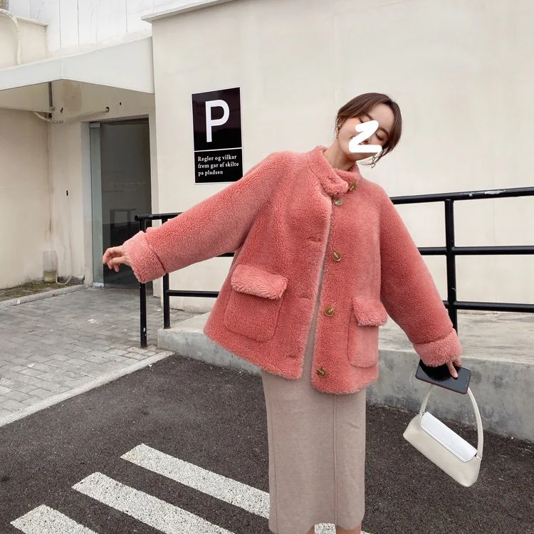 Женское плюшевое пальто, модная классическая Меховая куртка оверсайз, сделанная на заказ