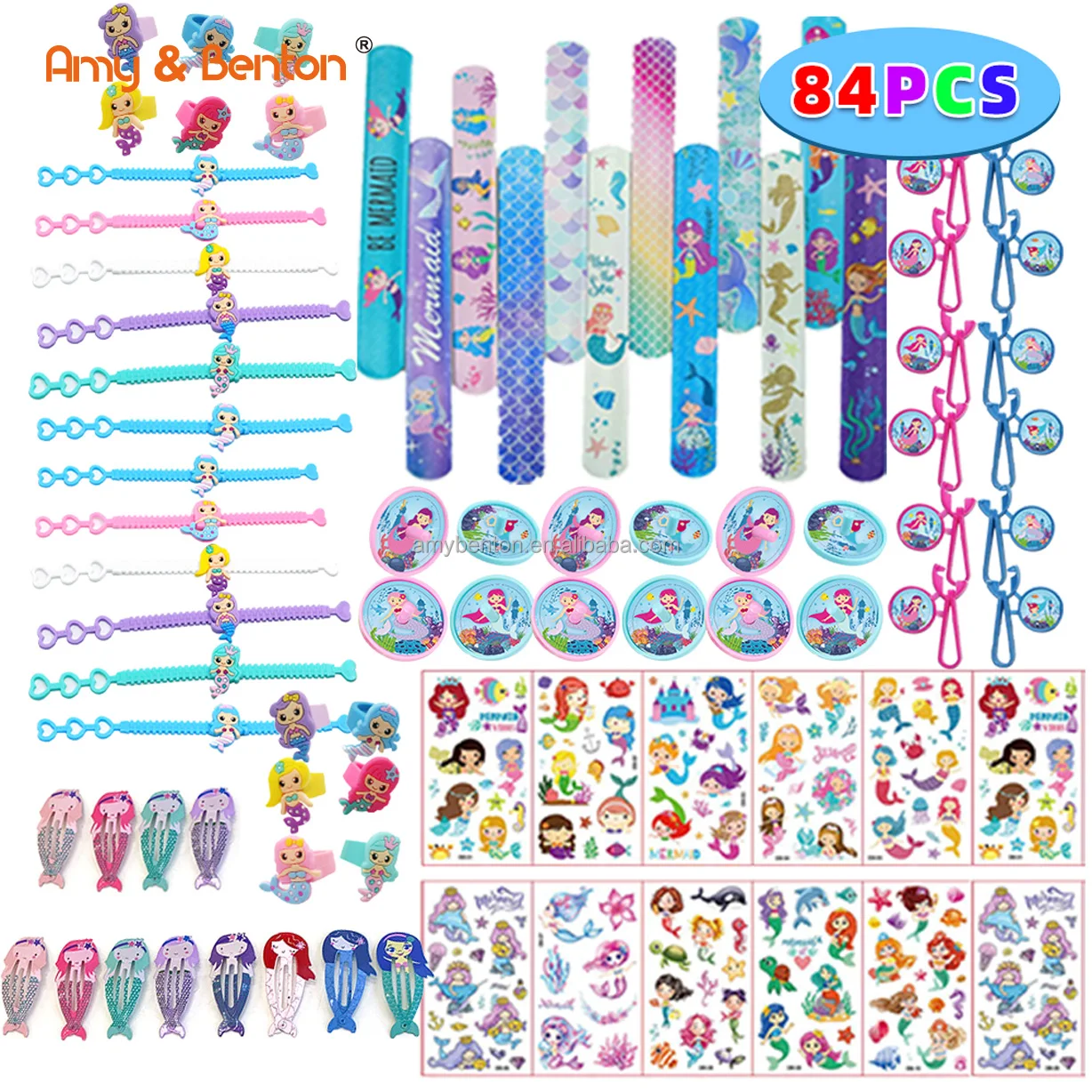 Детские принадлежности для вечеринки на день рождения мешок в форме русалки наполнители подарки виде сувениры детей пинаты продажу