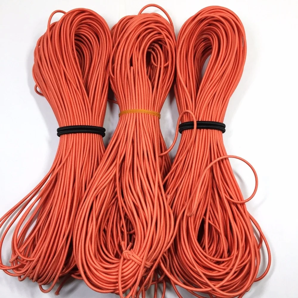 Wholesale multi colored polyester round elastic cord supplier