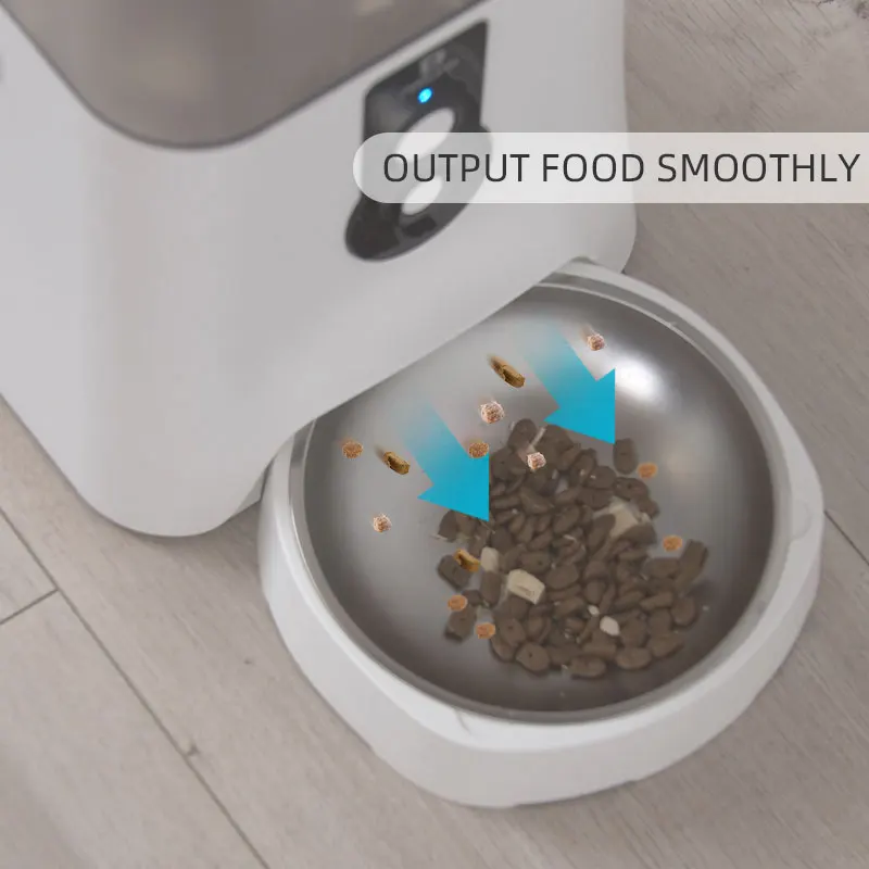 Умная кормушка для домашних животных Lifetail с дистанционным управлением, Wi-Fi, емкость 5 л