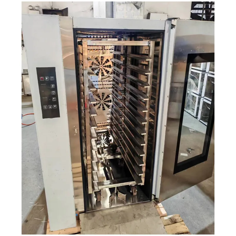 Easy operation biscuit rotary oven optional digital panel/ rotary oven for bakery hot-air circulation oven