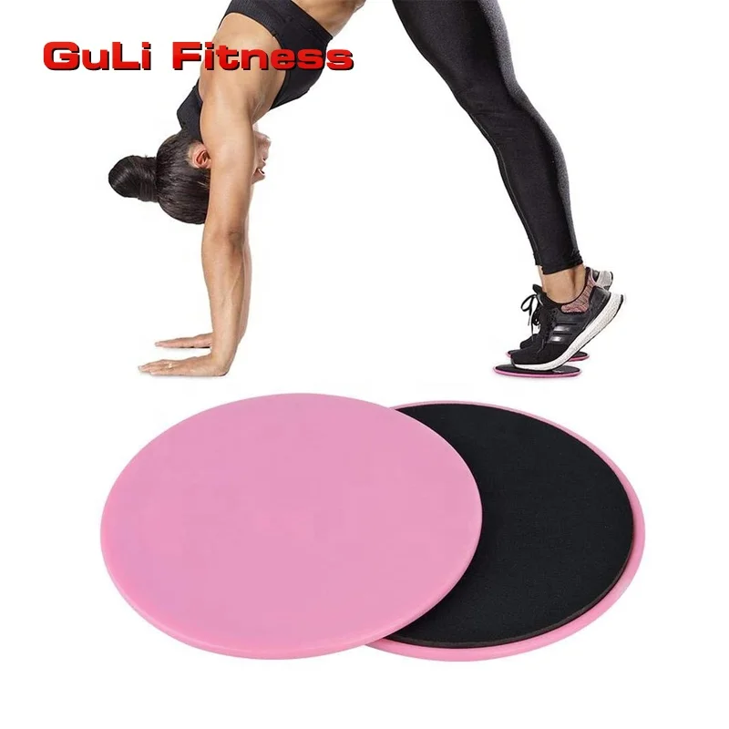 Fitness Round Circular Anti-Slide Core Leg Sliders Gilding Discs Exercise Stability Training Cushion Pad Gliders Workout Disc