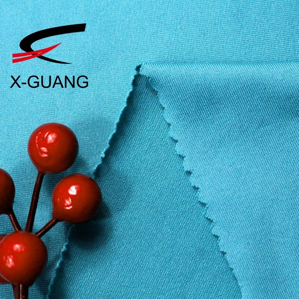 
4 Way Stretch Polyester Spandex Lycra Knit Single Jersey Fabric For Sports Wear 