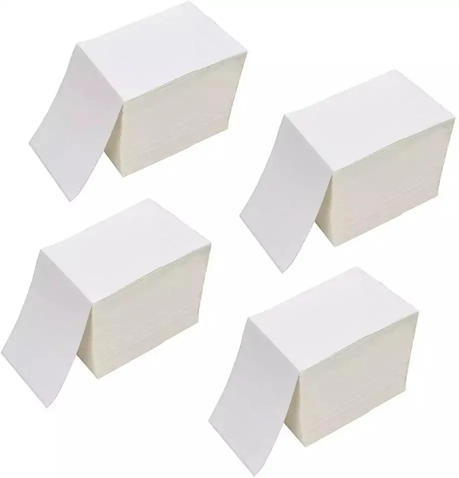 Compatible Zebra Rollo Printer4x6 Thermal Labels 500 Fanfold Thermal Printer Labels Shipping Labels 4x6