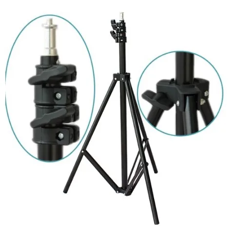 Light Stand heavy Tripod for Photo Studio Softbox Video Flash  Lighting Background Stand 2m  0.7kg tripod