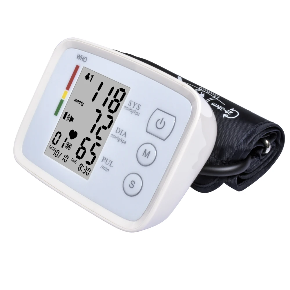 Free Sample High Quality Customized Medical Digital Arm Type Blood Pressure Monitor Cheap Price