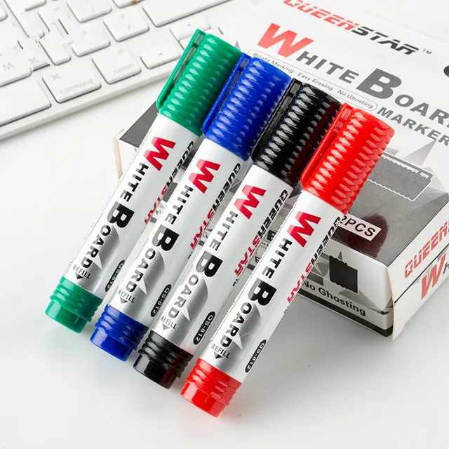 Wholesale whiteboard marker pen with erase and magnet thick whiteboard marker