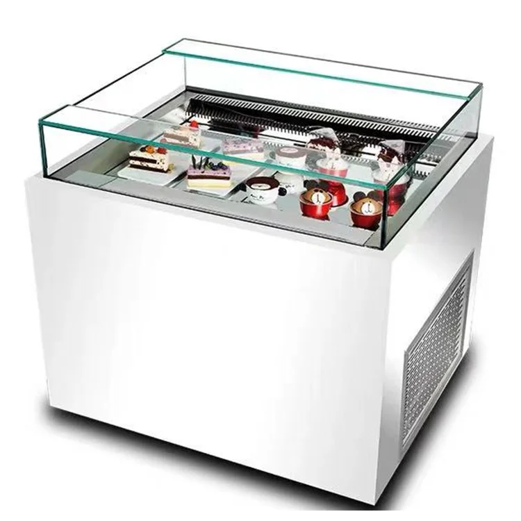 
 Фабричная продажа дешевого профессионального светового оборудования Настольный демонстрационный холодильник торта мини холодильник витрина для тортов  