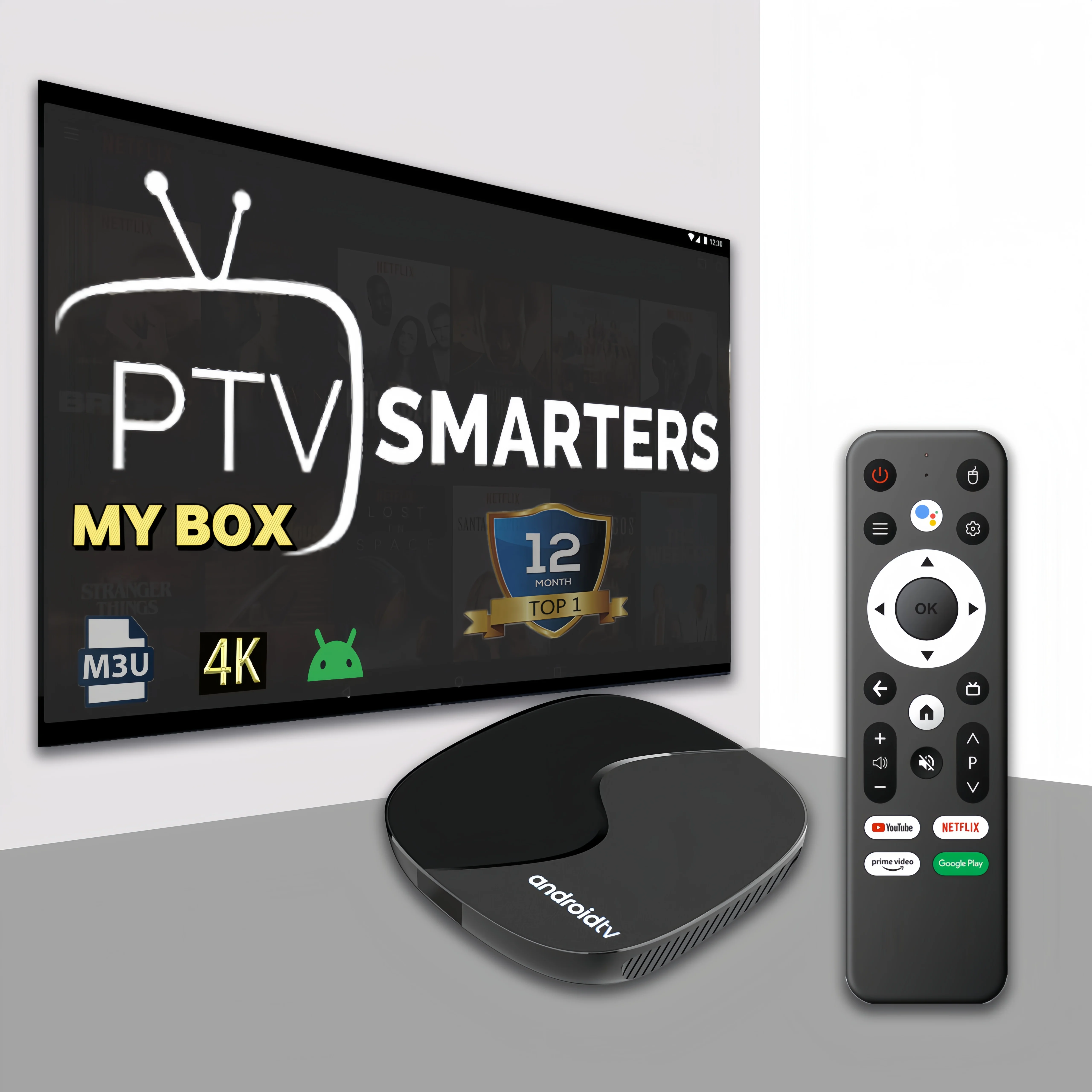 My Box Android TV Box best resller panel 4K m3u Free test on Smart TV Set Top Box Mytv Smarters 3 Stable Fast