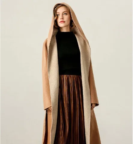 New Design Fashion Long Coat Cardigan With Belt