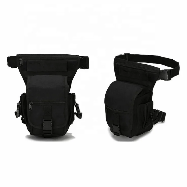 
2019 Multifunctional Drop Leg Waist Bag Tactical Military Leg Bag Outdoor Pack for Motorcycling Hiking 