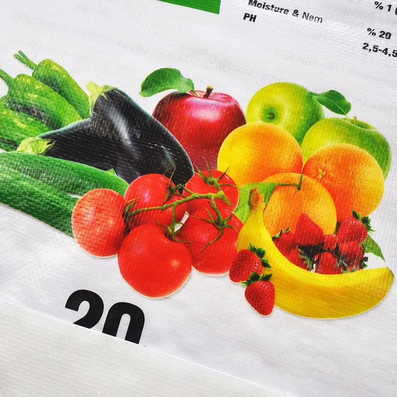  Упаковка Овощной ПП тканый мешок для упаковки кукурузы арахиса лука