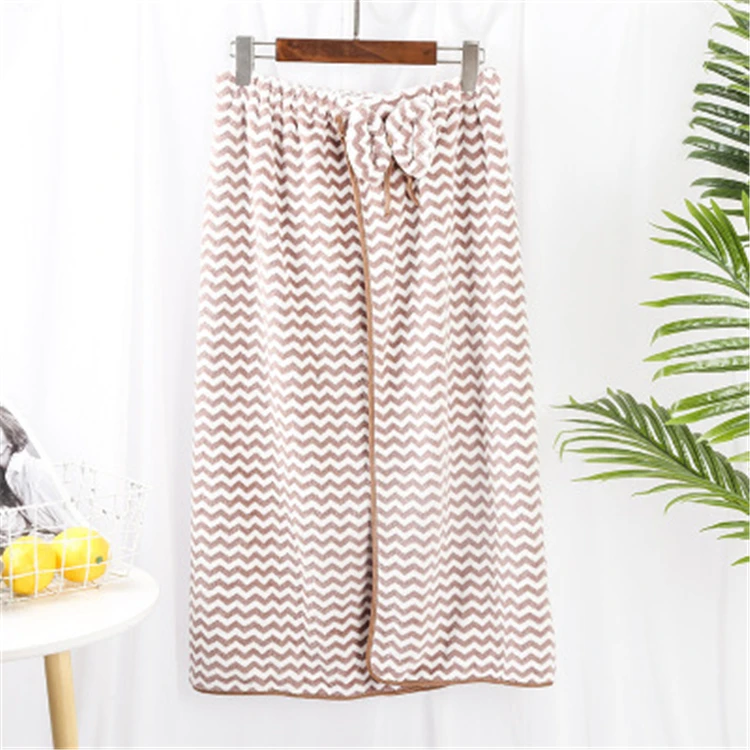 
85% polyester fiber 15% polyamide fiber High Quality Supfer Soft Men Bath Skirt 