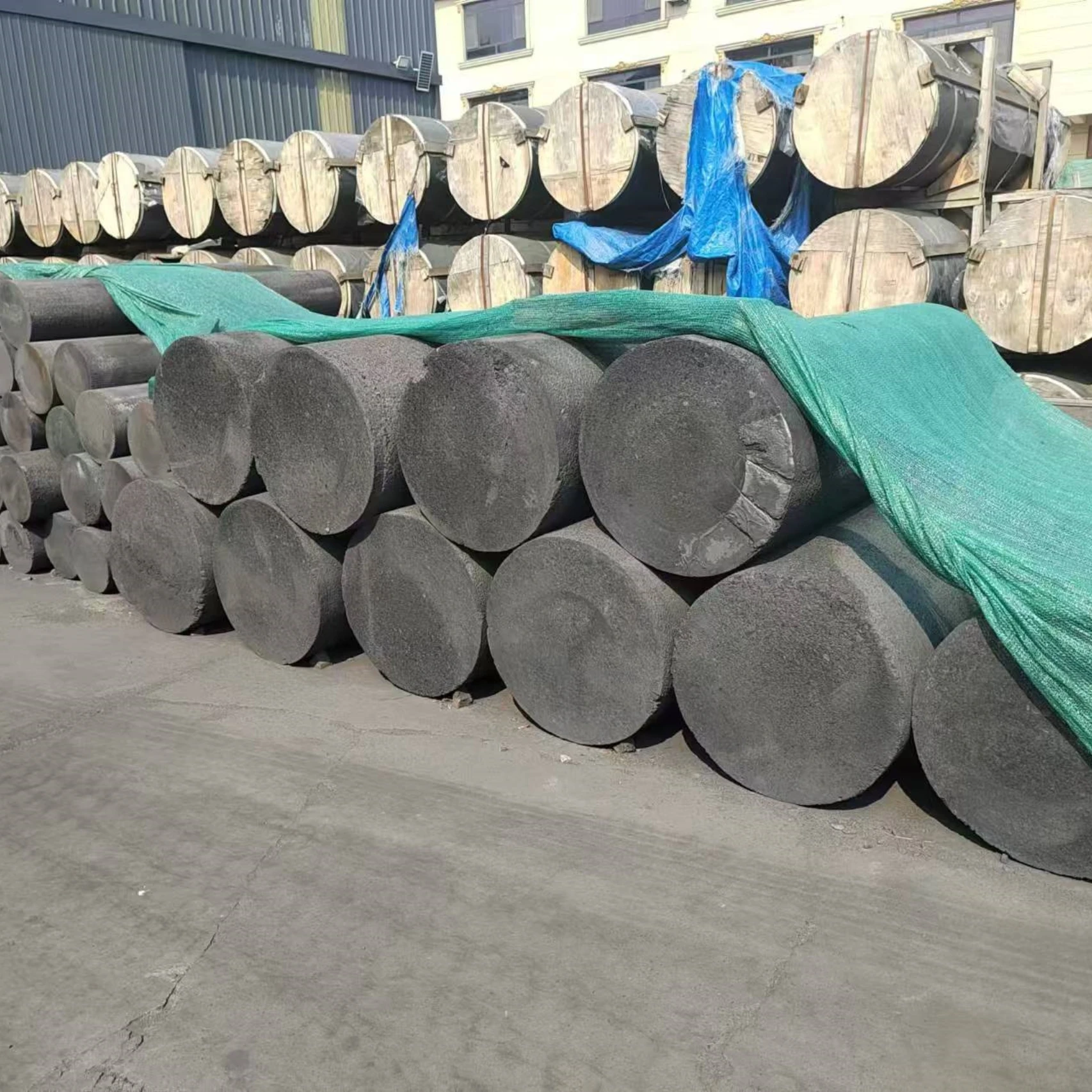 Manufacturer Supply High Power HP Grade Graphite Electrode With Nipples For Fast Delivery And Top Quality