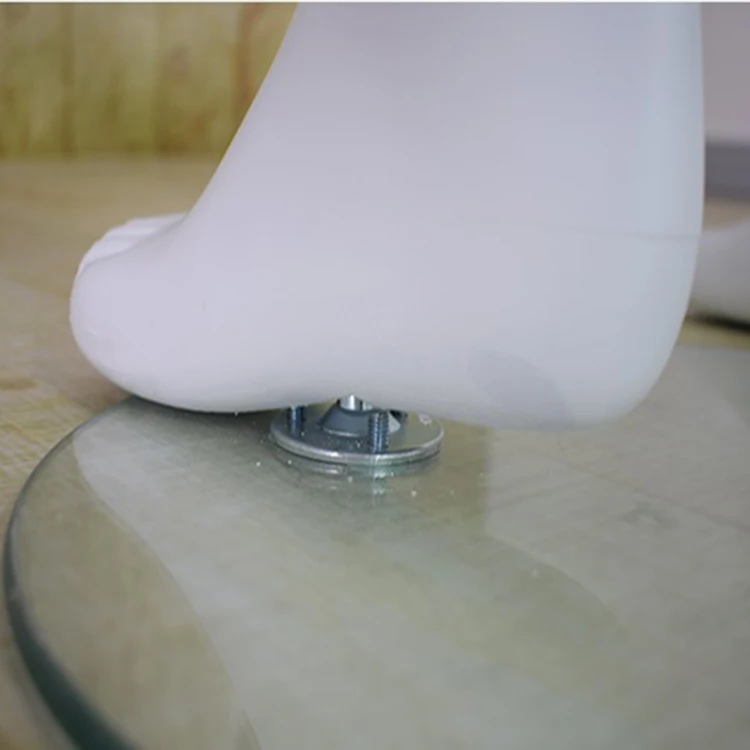 Cheap Matte White Trousers PP Plastic Display  Lower Torso Male Men Legs Mannequin