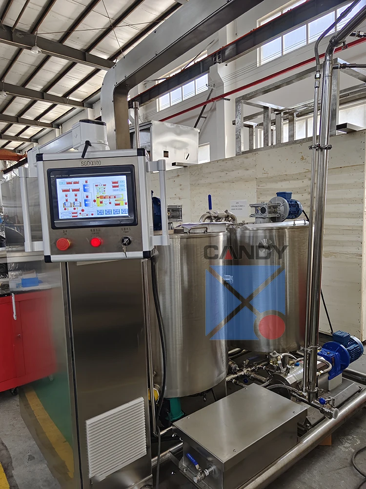 Gummy Candy Depositing Candy Make Machine Soft Large Candy Machine