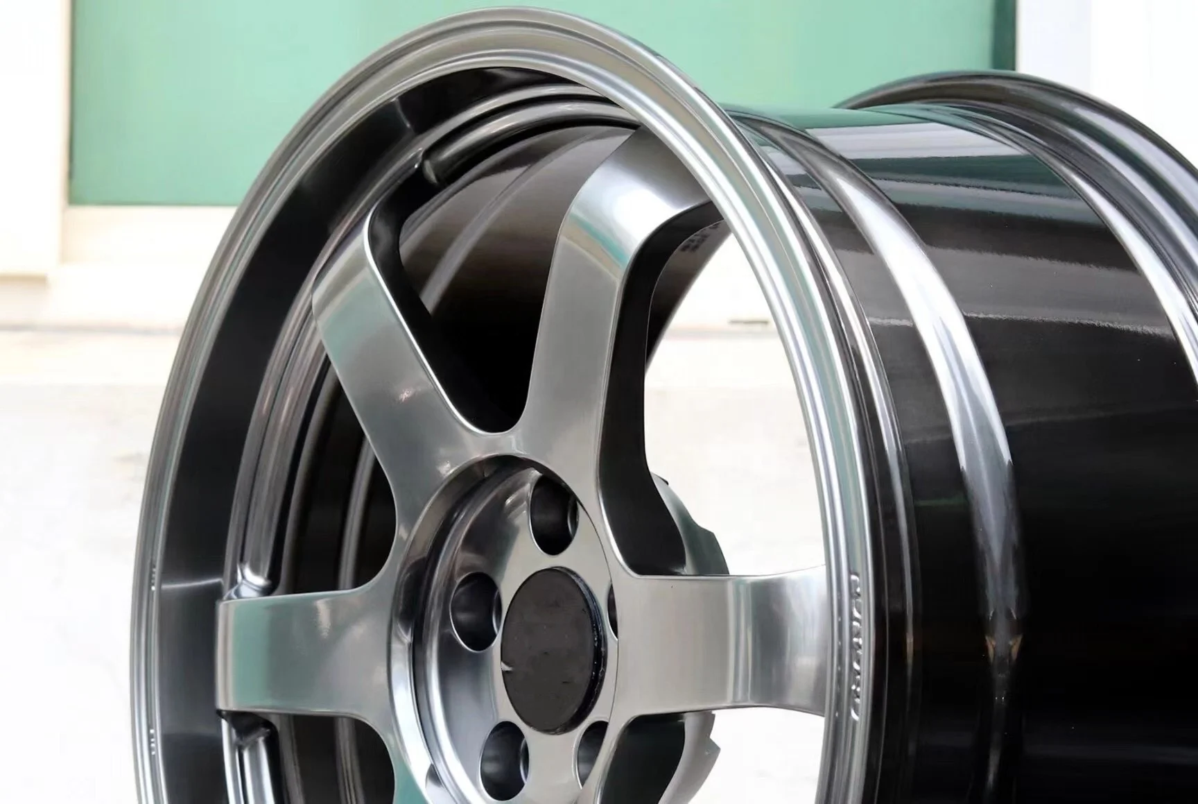 Bku racing  passenger car wheels 5x114.3 wheels 18 inch for volk te37 jdm wheels Japanese car tesla model 3