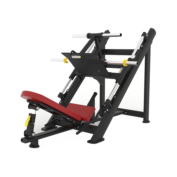 Gym equipment commercial incline squat machine leg press hack squat machine