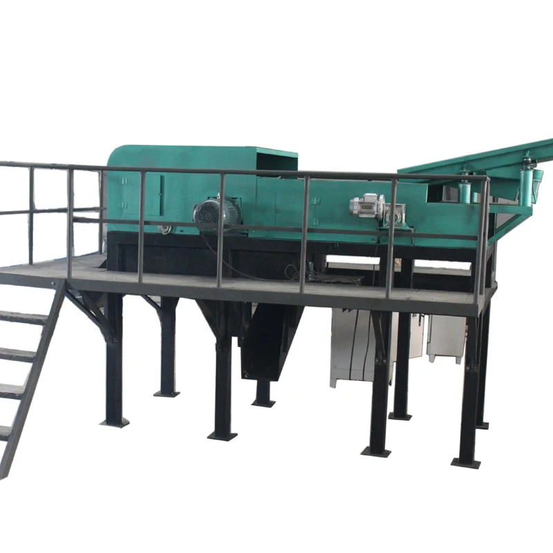 solid waste eddy current metal screening machine automobile crushing and sorting machine, industrial waste sorting equipment