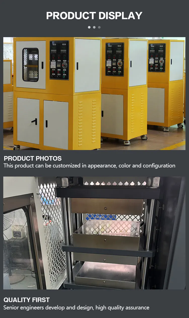 Laboratory vulcanization machine - button operation mode/rubber vulcanization processing equipment