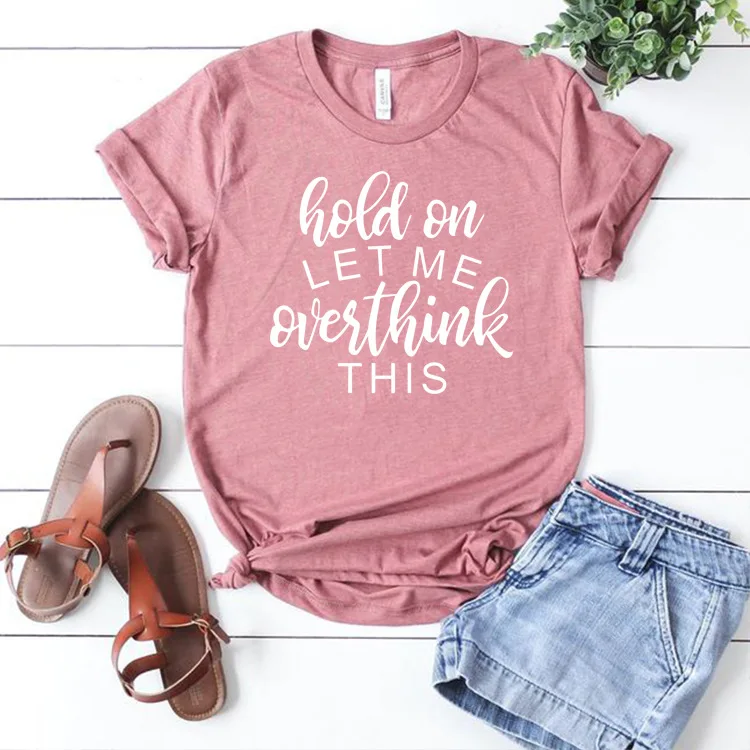 Quick Dry Letter Print Hot Press Sublimation Polyester Logo China Custom Girl T Shirts Printing Women Tees T-shirt