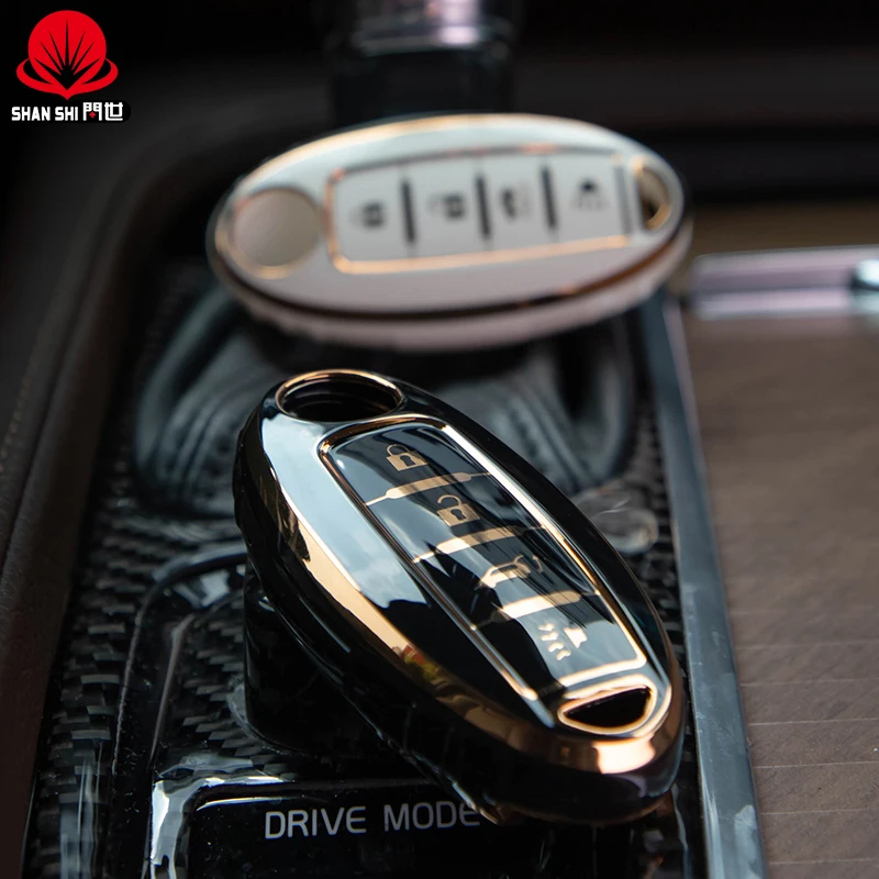 Soft And Waterproof Protective Case Smart Key 4 buttons TPU Key cover For Nissan Sunny/Sylphy/Murano