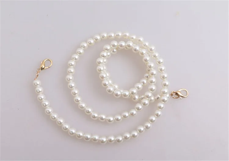 top  selling fashion DIY Pearl bag chain  Pearl handle