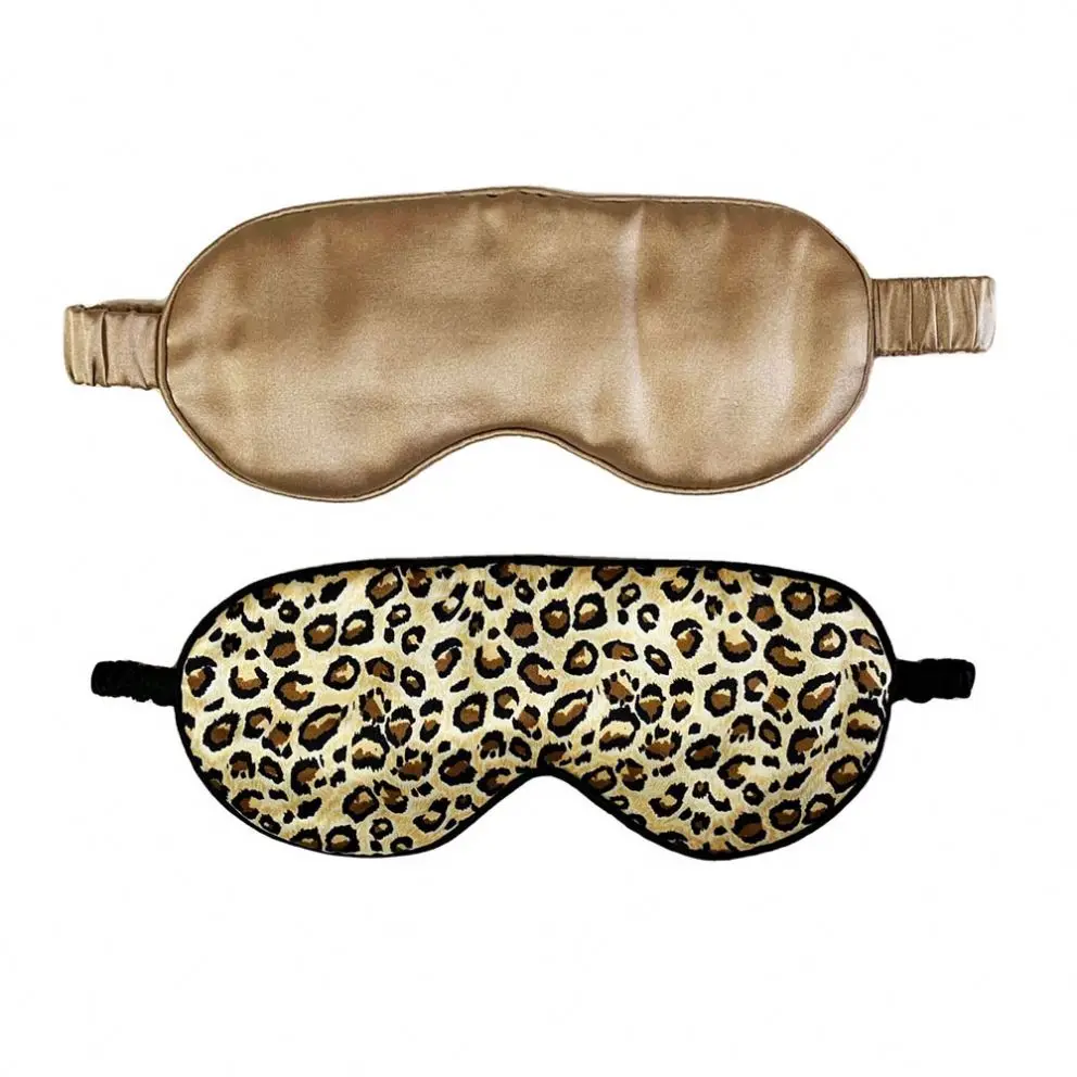 Unisex women men Santa sleep eye mask plush cartoon deer Christmas eye mask