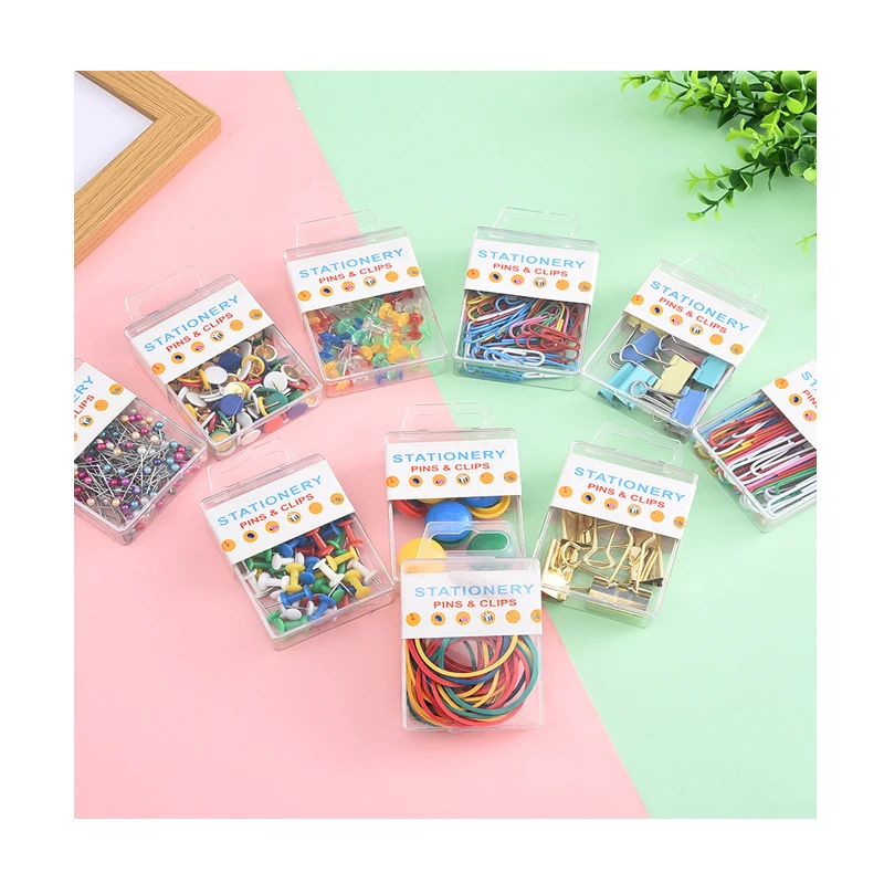 Metal Round Head Map Pins Push Pins Ball Thumbtack metal Color Pushpins Decorative Drawing Paper Thumbtack Custom Office Pins