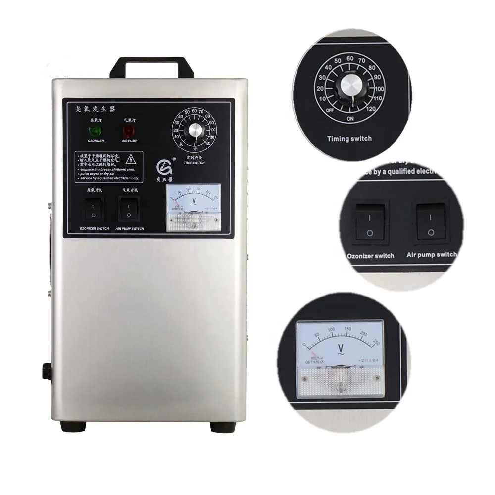 3g/h home use ozone generator toilet room air disinfection and sterilization