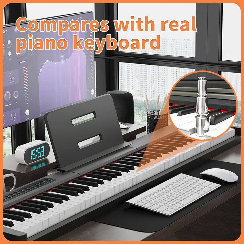 LeGemCharr electronic piano keyboard piano 88 keys musical keyboard 88 key electronic piano organ