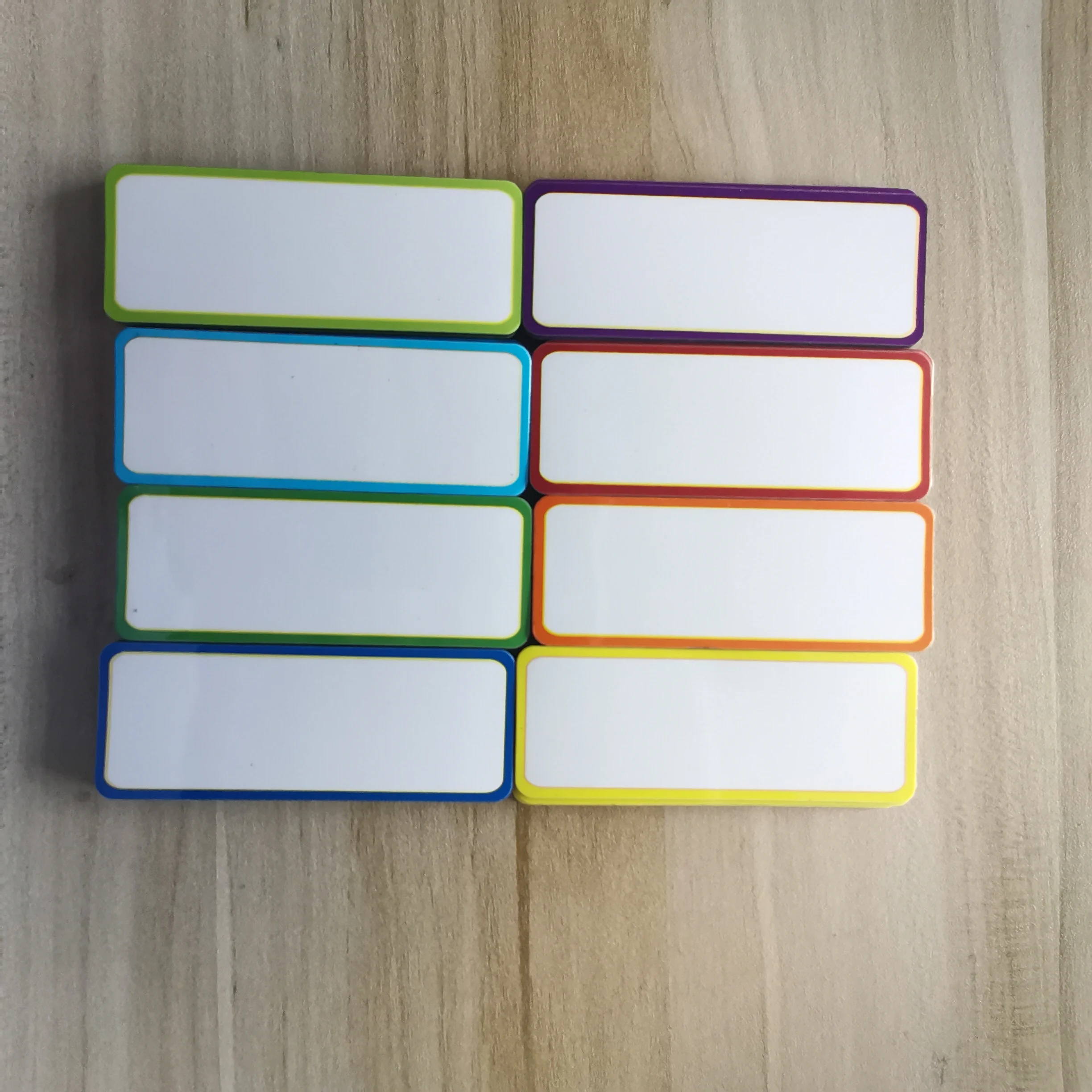 Magnetic Name Tags Dry Erase Labels White Board Nameplates Name Plates Stickers for School Home Office and Classrooms,Amazon