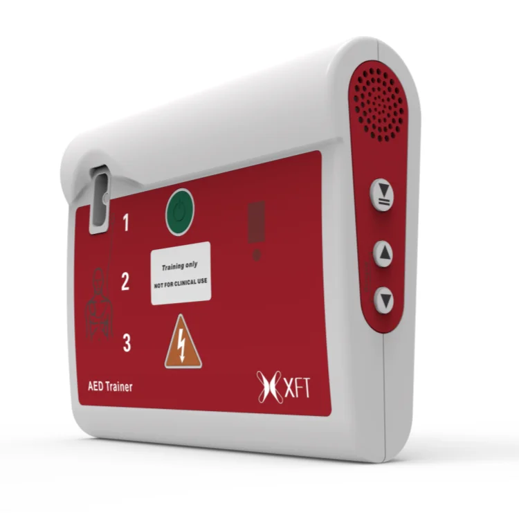 Shenzhen dustless workshop manufacture ODM project AED defibrillator portable for teaching use