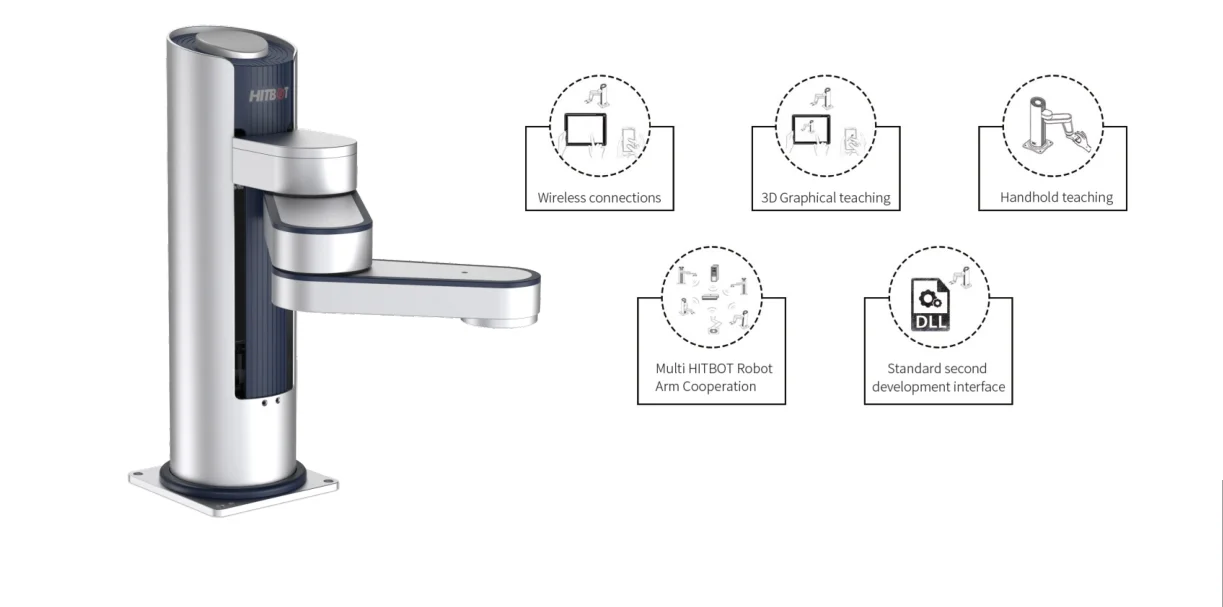 4 Dof Robotic Arm Milling Xyz 2 4 Axis Robot Weld Arm Parts For Weld