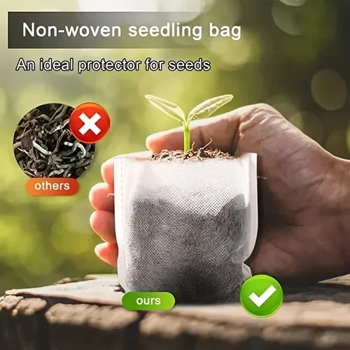sms Non-Woven Plants Nursery Bags biodegradable nonwoven fabric nursery plant grow Seeding Bags