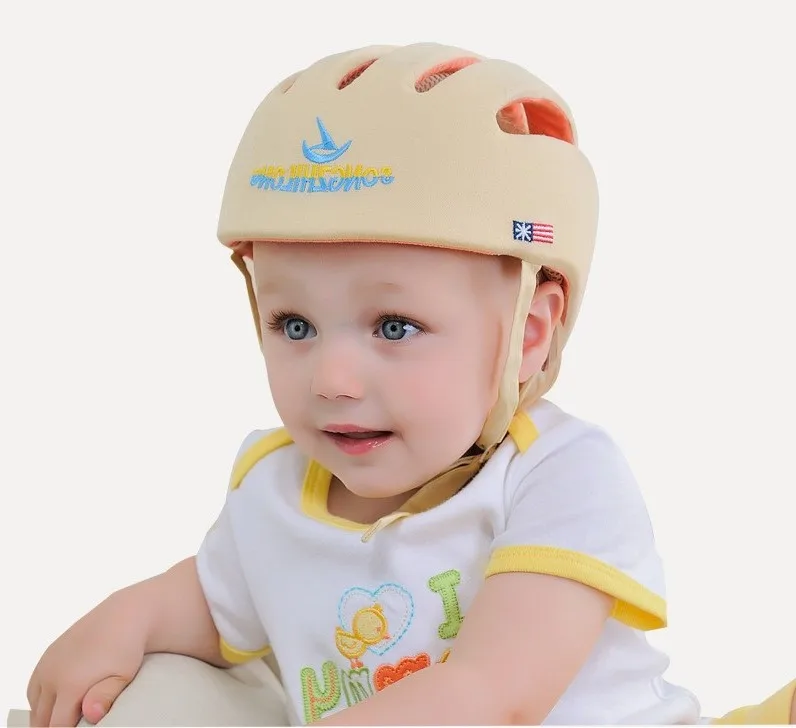 Protective baby head cotton helmet to walk