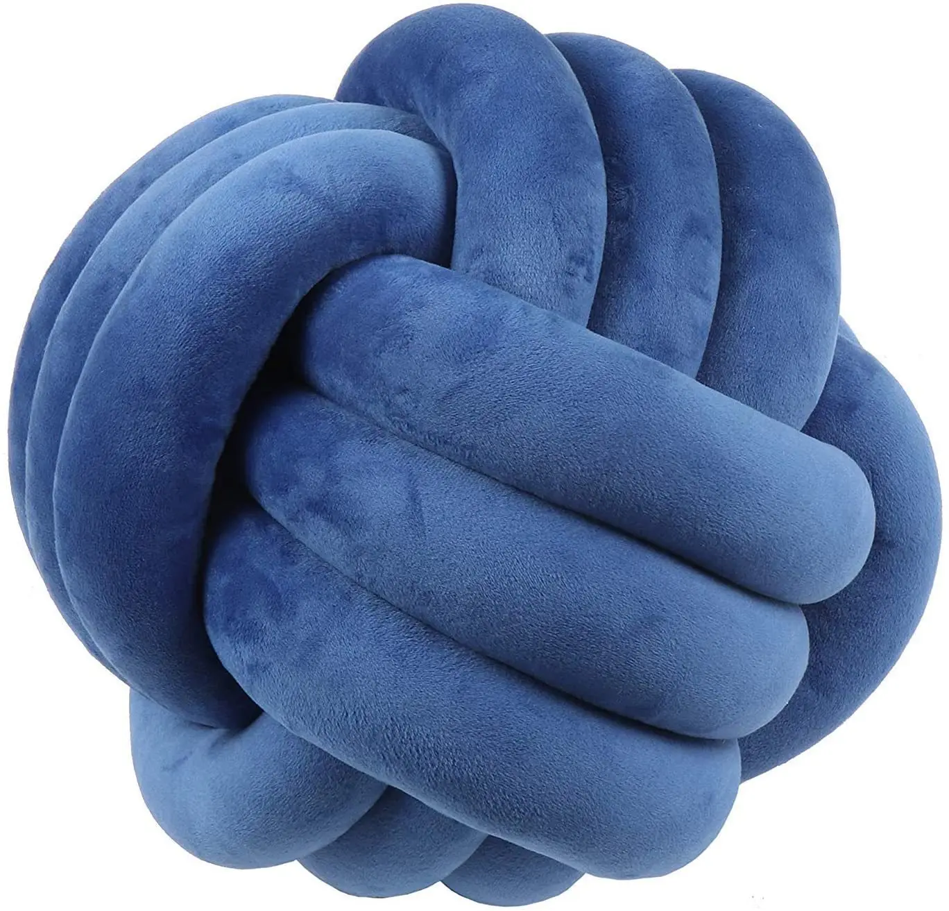 Sioloc Soft Knot Ball Pillows,Round Throw Pillow Cushion Home Decoration Plush Pillow,Throw Knotted Pillow Handmade Round Plush