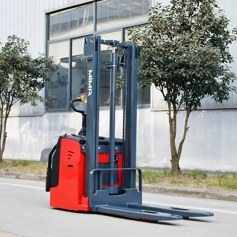 
China supplier MiMA electric pallet stacker forklift with factory price 