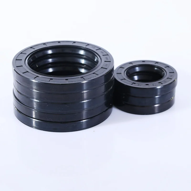 Customizable Automotive NBR Material Brown TC TG4 Rubber Oil Seal High Pressure Mechanical Hydraulic Seal FKM & PTFE Material