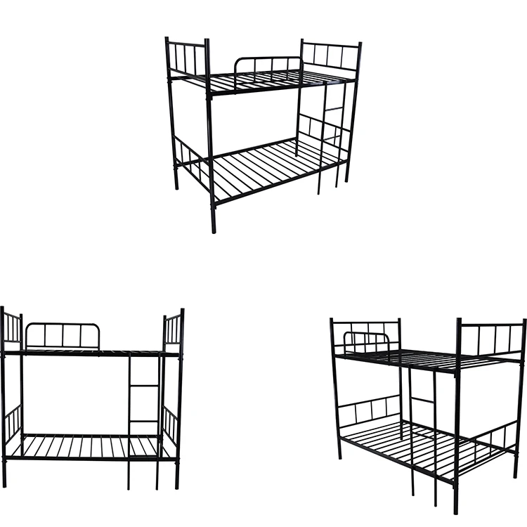 Hot Sale Hostel Cheap Bunk Bed Frames Full Size
